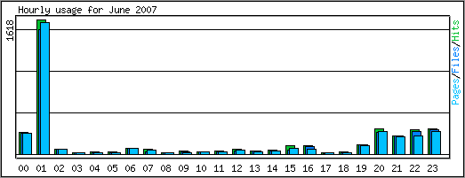 Hourly usage