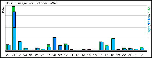 Hourly usage