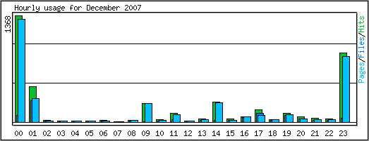 Hourly usage