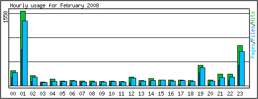 Hourly usage