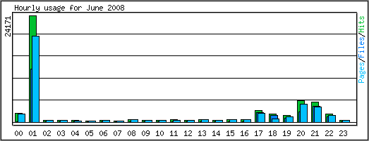 Hourly usage