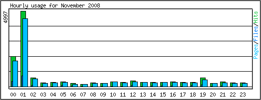 Hourly usage