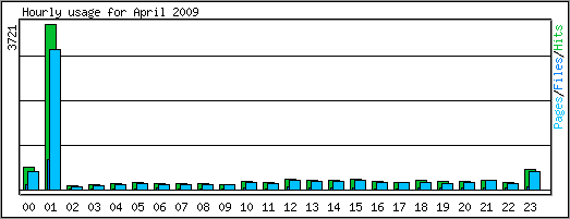 Hourly usage