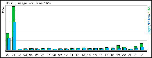 Hourly usage