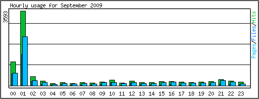 Hourly usage