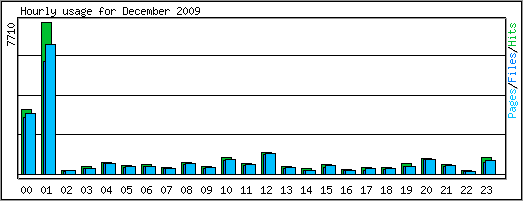 Hourly usage