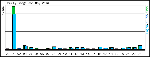 Hourly usage