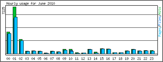 Hourly usage