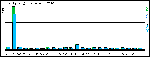 Hourly usage