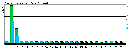 Hourly usage