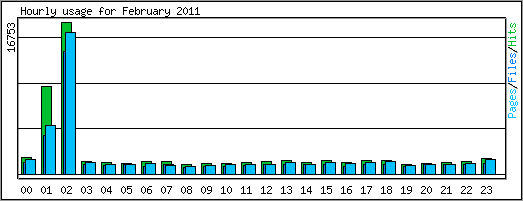 Hourly usage