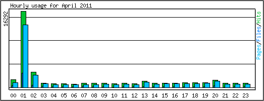 Hourly usage