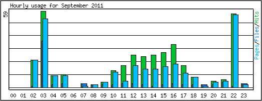 Hourly usage