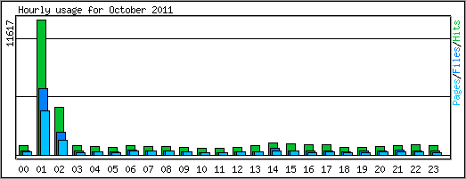 Hourly usage