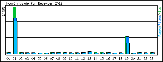 Hourly usage