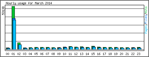 Hourly usage