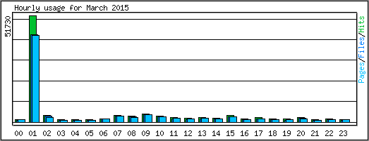 Hourly usage