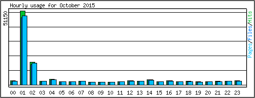 Hourly usage